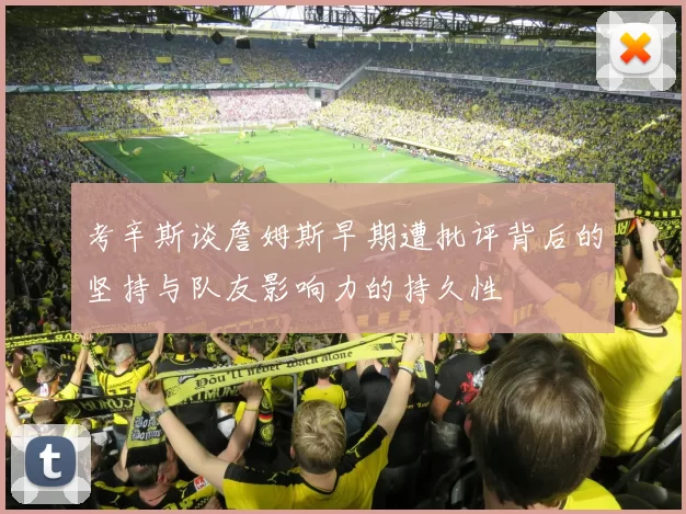 考辛斯谈詹姆斯早期遭批评背后的坚持与队友影响力的持久性